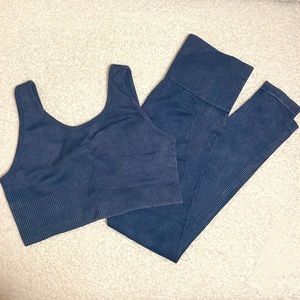 Target joylab workout set in blue opal, size xs